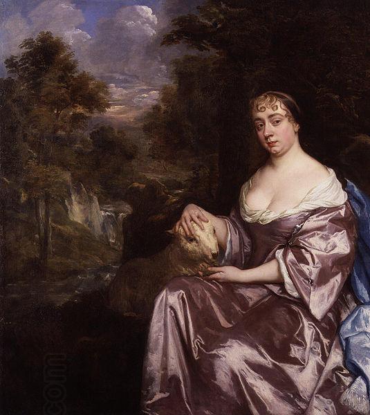 Sir Peter Lely Portrait of an unknown woman oil painting picture